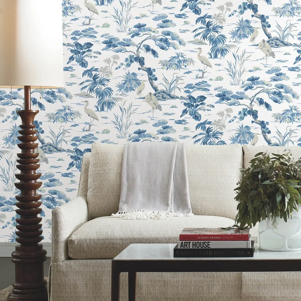 NWT RONALD REDDING Chinoiserie Wallpaper GT4533 Bridgewater 1 Double Roll
